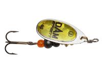 Třpytka DAM EFFZETT Fluo Spinner 6g gold prisma